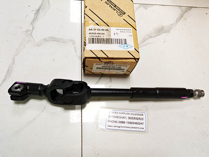 45203-0K190,Toyota Hilux Revo Steering Shaft Assy,452030K190